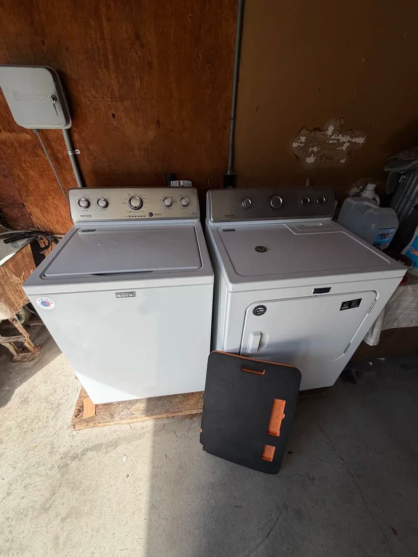 Maytag washer and dryer serviced in San Diego