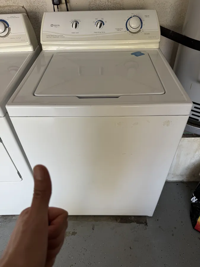 Maytag dryer serviced in San Diego