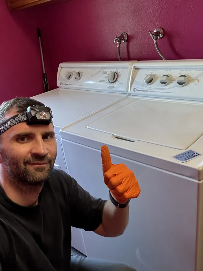 Speed Queen top-load laundry in San Diego