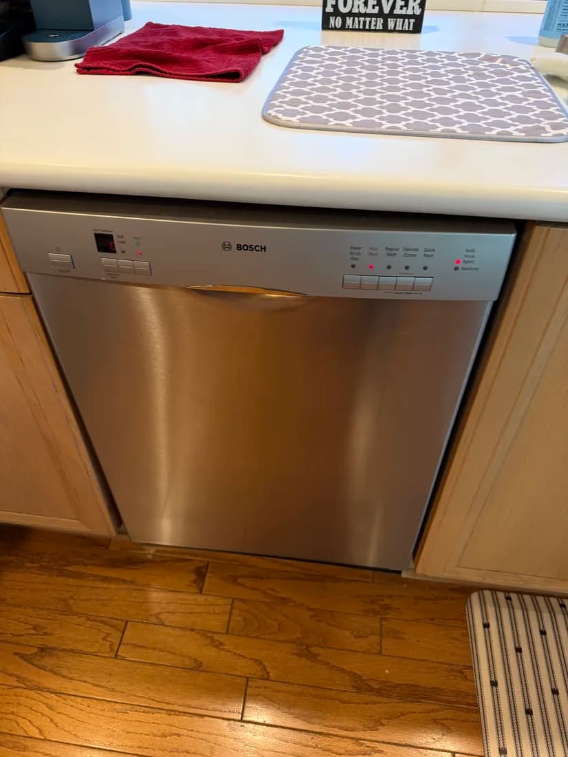 Bosch dishwasher serviced in San Diego