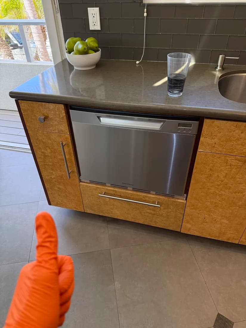 Fisher & Paykel DishDrawer dishwasher serviced in San Diego