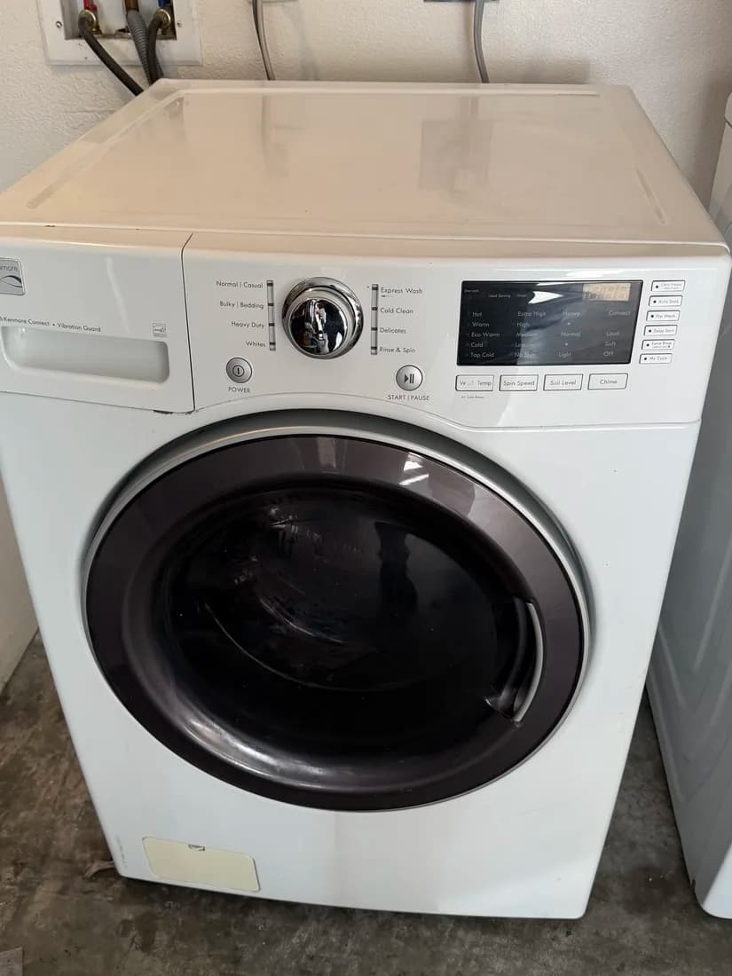 Kenmore washer and dryer repaired in San Diego