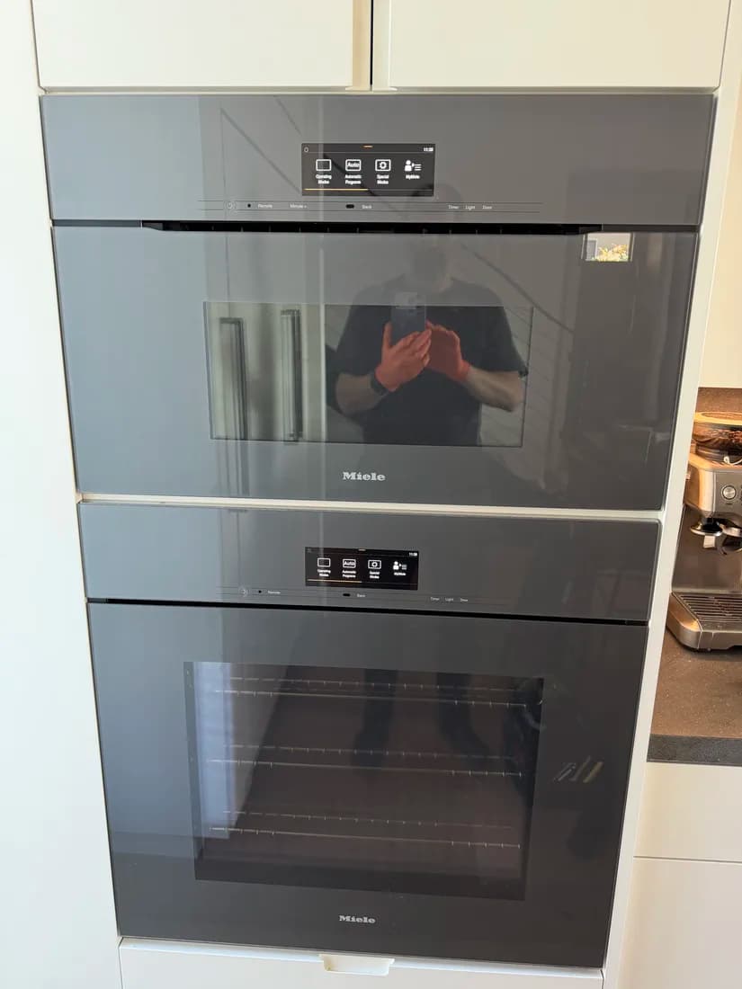 Miele built-in wall oven serviced in San Diego