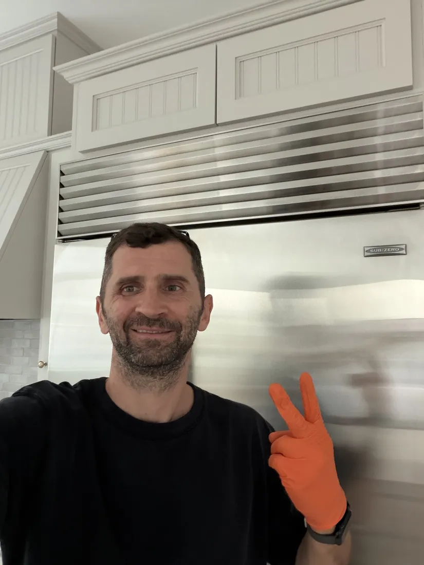 Sub-Zero built-in refrigerator serviced in San Diego