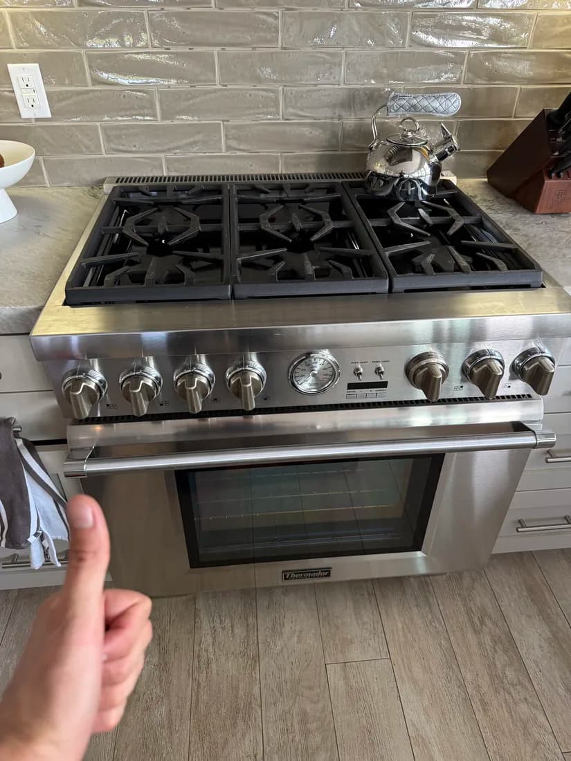 Testing a Thermador oven that won't reach temperature — Refrigerator and Appliance Repair, San Diego