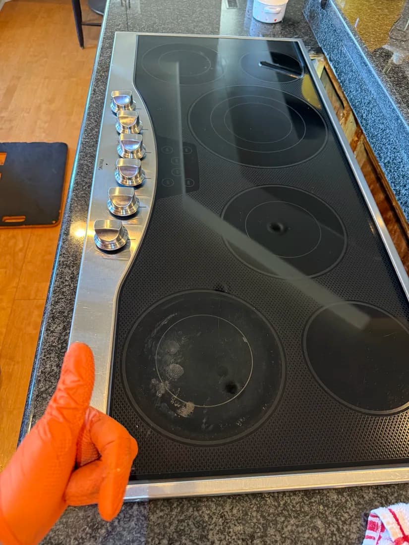 Viking cooktop burner diagnostic in San Diego