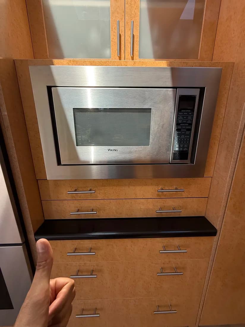 Viking built-in oven serviced in San Diego