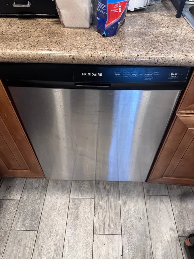Frigidaire dishwasher in San Diego