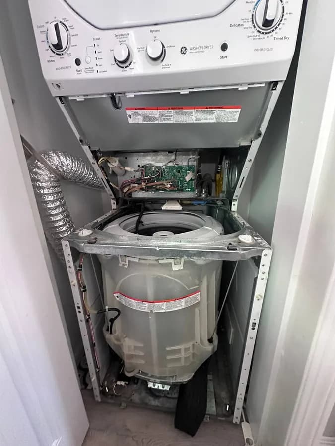GE laundry center serviced in San Diego