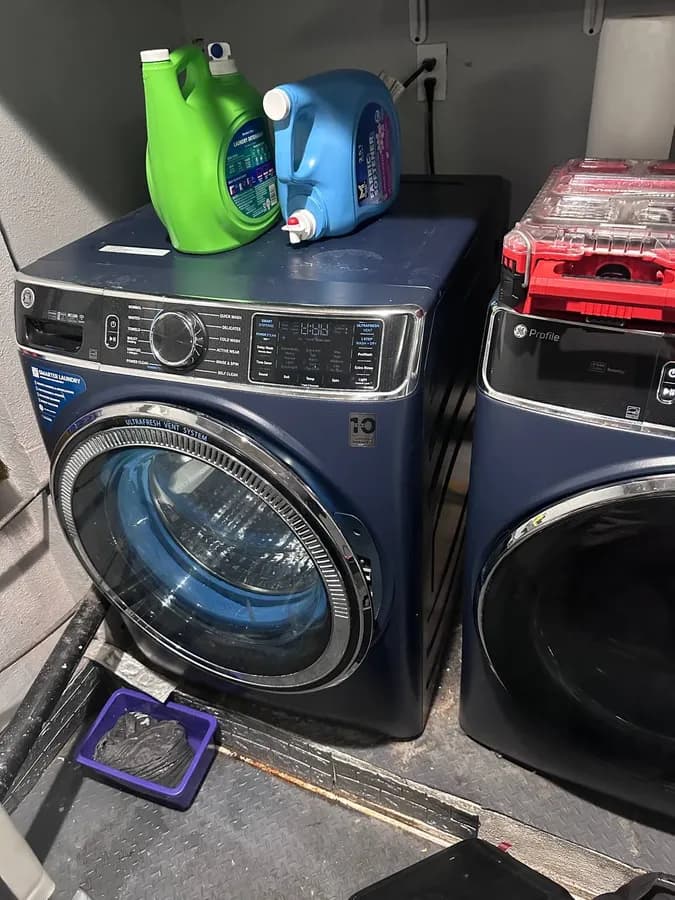 GE Profile washer and dryer in San Diego