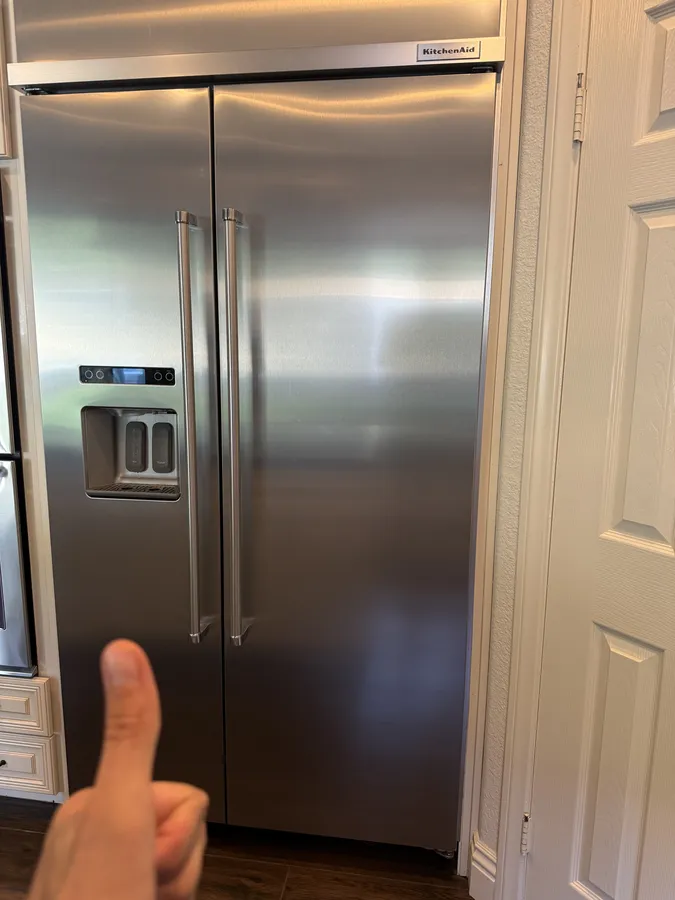 KitchenAid built-in refrigeration serviced in San Diego
