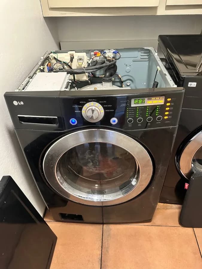 LG front-load washer control board serviced in San Diego