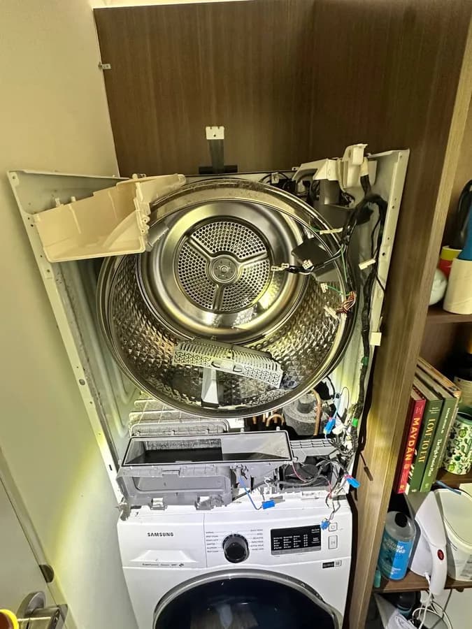 Samsung washer drum and tub serviced in San Diego