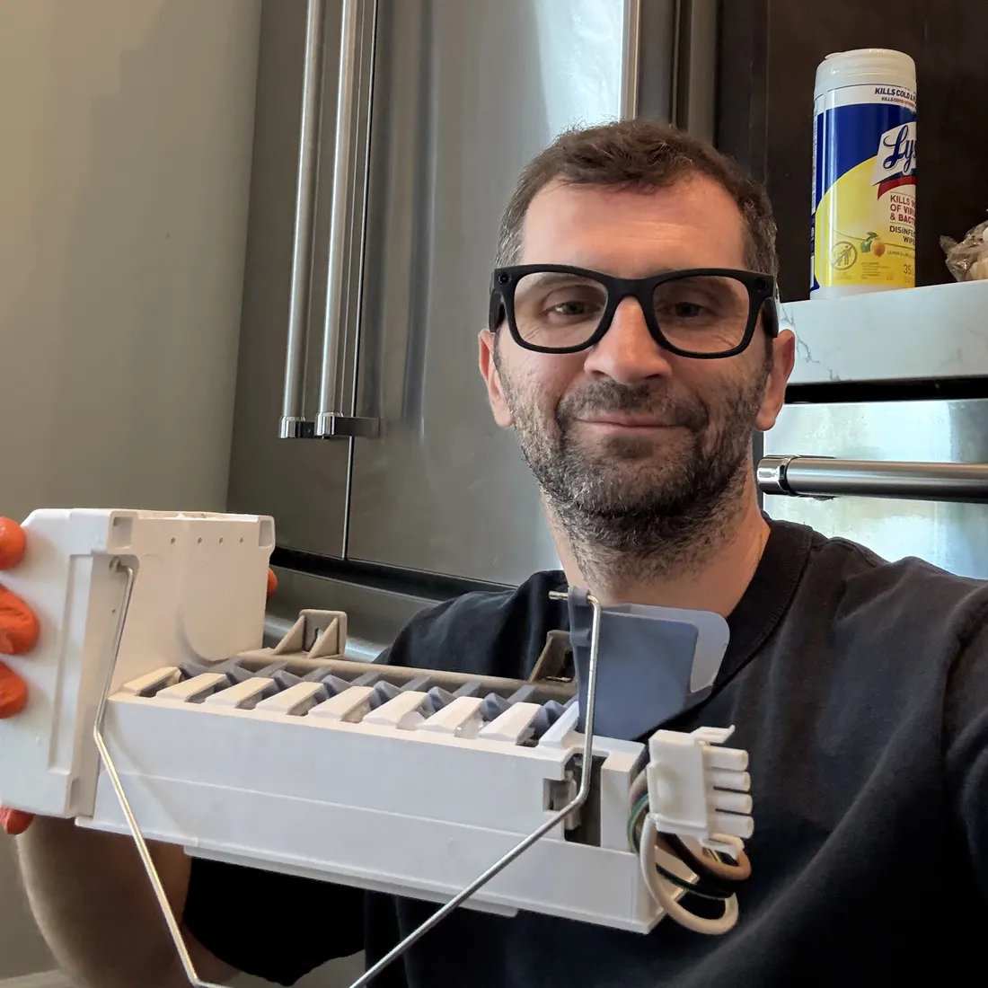 Refrigerator ice-maker assembly replaced in San Diego