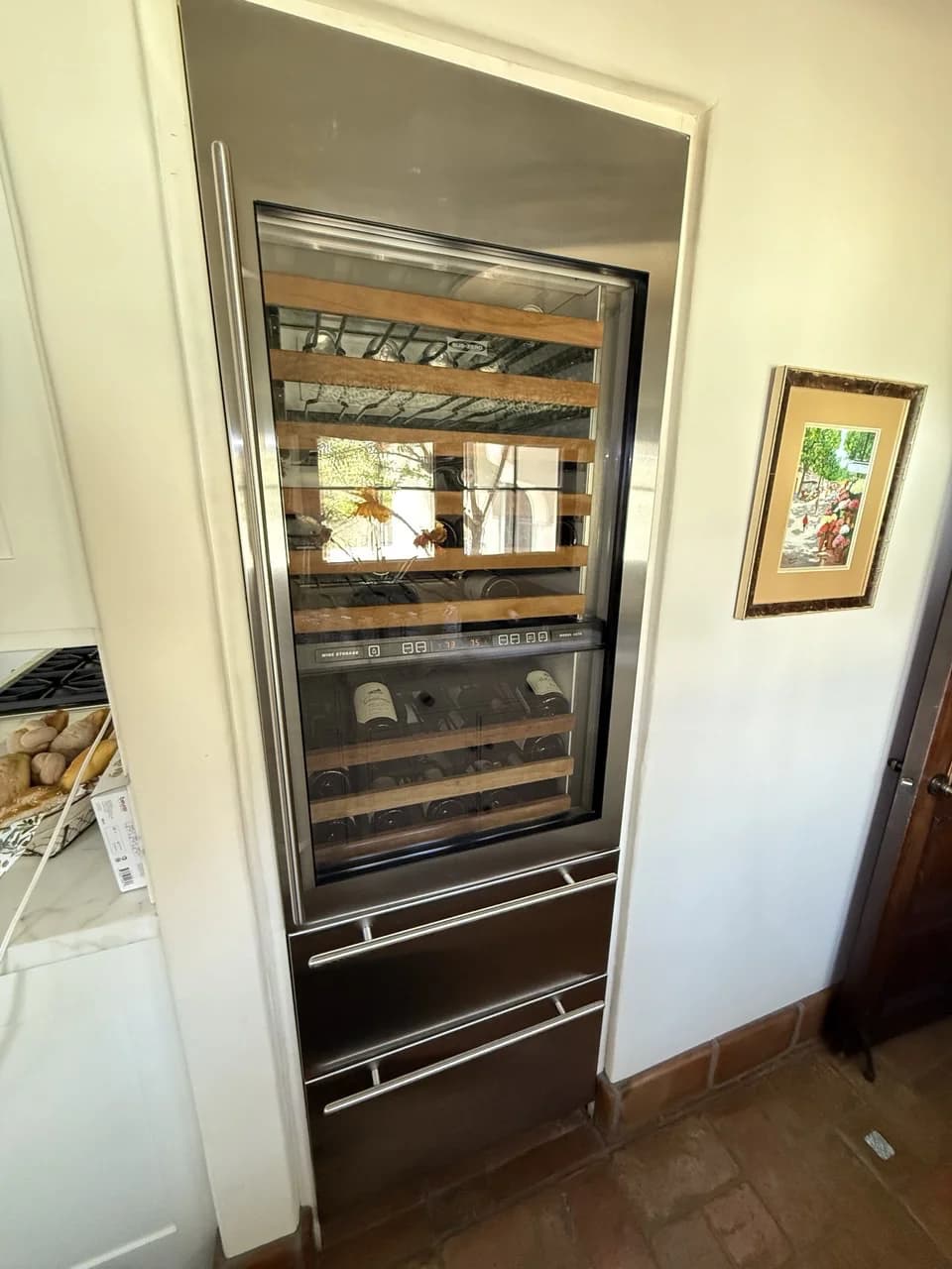 Dual-zone wine cooler temperature diagnostic in San Diego